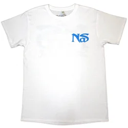 Nas Still City Infill (Back Print) White L Majica