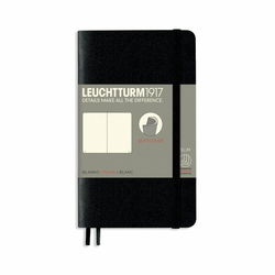 LEUCHTTURM1917 Džepna bilježnica LEUCHTTURM1917 Pocket Softcover Notebook - A6, meki uvez, bez linija, 123 stranice