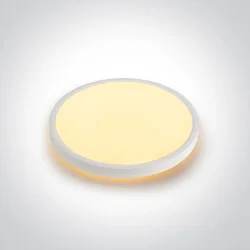 BIJELA LED PLAFONJERA S POZADINSKIM OSVJETLJENJEM 38W+4W CCT IP20 230V