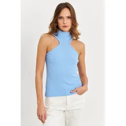 Cool & Sexy Ženska bluza Ey1454, Plava