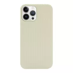 Maska Knit za iPhone 13 Pro Max bela