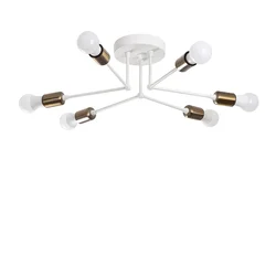 Opviq Sparrow 1232 Visilica, E27, 6x40W, IP20, Bela