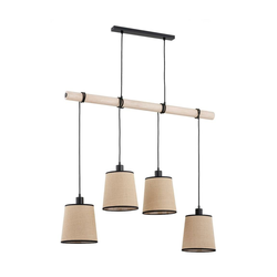 Luster na sajli REJA 4xE27/60W/230V