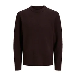 Jack & Jones Junior Pulover JPRBLAWESLEY temno rjava