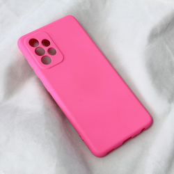 TERACELL Torbica Soft Velvet za Samsung A525F/A526B/A528B Galaxy A52 4G/A52 5G/A52s 5G roze