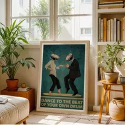 Wallity Dekorativna uramljena slika, 55x75cm, Šarena