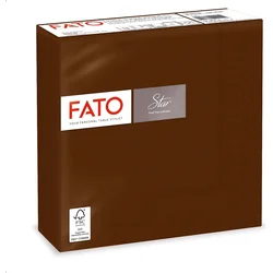 FATO STAR Salvete 38x38cm, Paket 30x40 komada, Čokolada