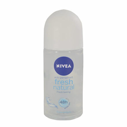 Nivea Fresh Natural 48h antiperspirant roll-on bez aluminija 50 ml za žene