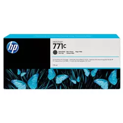 B6Y07A - HP Cartridge No.771c, Matte Black, 775ml