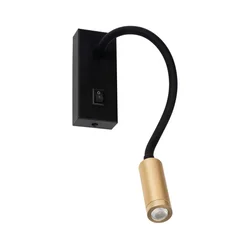 Kanlux 32519 - LED fleksibilna lampica TONIL LED/3,3W/230V crna/zlatna