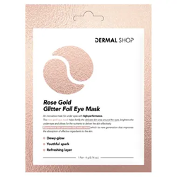 Dermal Maska za regiju ispod očiju Rose Gold Glitter, 2/1