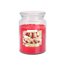 eoshop Sveča v kozarcu MALINA DESERTA dišeča 500g
