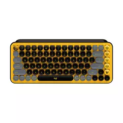Bežična tastatura Logitech Pop Keys - Crno-žuta