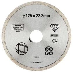 Stanley STA38007 Rezni disk za keramiku 125x22mm ( STA38007 )