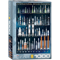 Eurographics International Space Rockets 1000-Piece Puzzle 6000-1015
