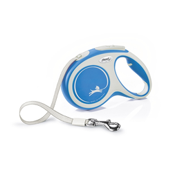 FLEXI Povodac za pse Comfort Tape M, 5m, Do 25 kg, Plavi