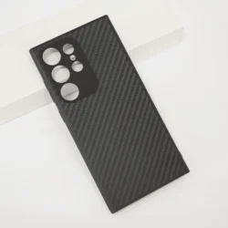 Maska za telefon Carbon fiber za Samsung S24 Ultra/ S928B, Crna