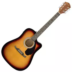Fender FA-125CE Dreadnought SB akustična gitara