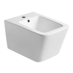 Stenski viseči bide PORTO, 36x52cm, bela - Bela - 36x29,5x52,2 cm - Sapho - PORTO - 24 - Keramika - Kvadratni - 360 - 295 - 522 - 14