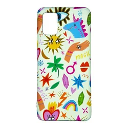Maska za telefon SVETLECE za Samsung A51 DZ9/3, Bela