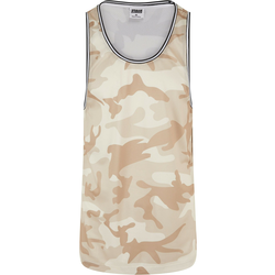 Mens tank top Camo Mesh - camouflage