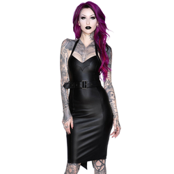 Ženska obleka KILLSTAR - Eclipse Pencil - KSRA002549