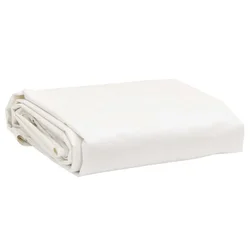 Vidaxl Ponjava bela 5x7 m 650 g/m2
