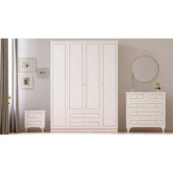 Rb-081 Set za Mlade Sobe u Mat Beloj Boji