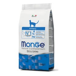 Monge Hrana za mačke Natural Urinary, Piletina - 1.5 kg