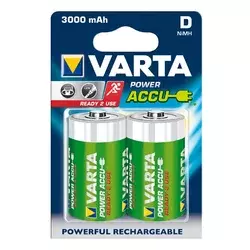 Varta Power Accu baterija Mono/D, 2 kos