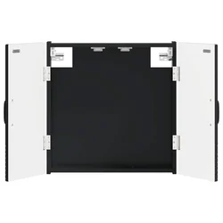 Kabinet za mete HAARLEM Crna 52,5 x 10,5 x 53,5 cm