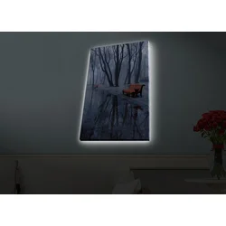 Zidna slika sa LED osvetljenjem 4570HDACT-077, 45x70 cm