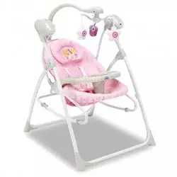 Asalvo ljuljaška za bebe 3u1 Pink 15570
