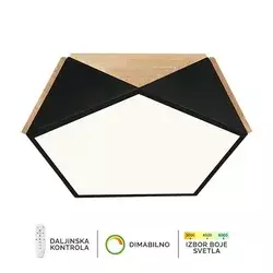 LED plafonska lampa F2810-24C BK+WD