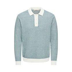 Only & Sons Pulover ONSADRIAN meta / bela