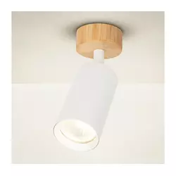 Brilagi - Spot svetiljka SELE 1xGU10/30W/230V bela/dekor hrasta
