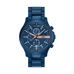 ARMANI EXCHANGE Analogna ura HAMPTON ultra mornarsko modra
