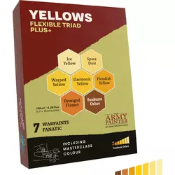 The Army Painter Warpaints Fanatic: Yellow Flexible Triad PLUS+ - 1 set.