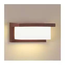 Brilagi - LED RGBW spoljašnje zidno svetlo BRICKY 1xE27/15W/230V braon IP54