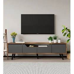 Hanah Home TV Komoda Roma 180, Antracit