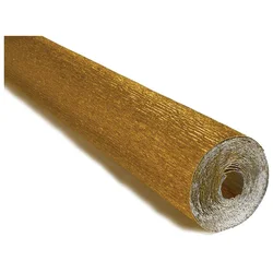 Papir krep 180g 50x250cm cartotecnica rossi 801 metalik zlatni