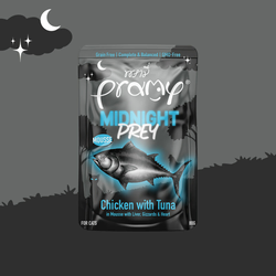 Pramy Midnight | Piščanec s tuno- mousse 80g