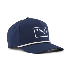 PUMA Chasing Birdies Rope Golf Cap Men, Sport, Deep Navy/Spring Blue/Warm White, OSFA