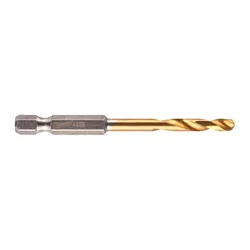 Milwaukee Udarne burgije za metal TIN HEX HSS-G TiN 4.5x76 mm