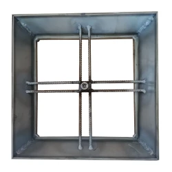 Oljni jašek za tlakovce, inox, 60x60x12 cm