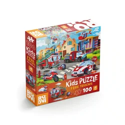 Roovi - Puzzle Gasilska vozila - 100 kosov