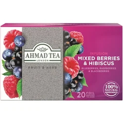 Ahmad Tea Čaj Mešovite bobice hibiskus 20/1 40g