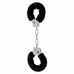 Lisice Furry Fun Cuffs-Črna