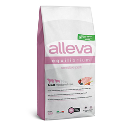Alleva Equilibrium Suva hrana za odrasle pse srednjih i velikih rasa, Sa svinjetinom, 12kg