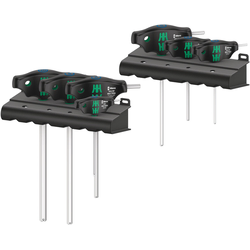 WERA Set šrafcigera sa T-ručkom 454/7 HF Hex-Plus 7/1 crni